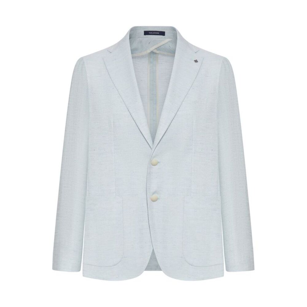 Tagliatore Men Montecarlo Tailored Linen Jacket